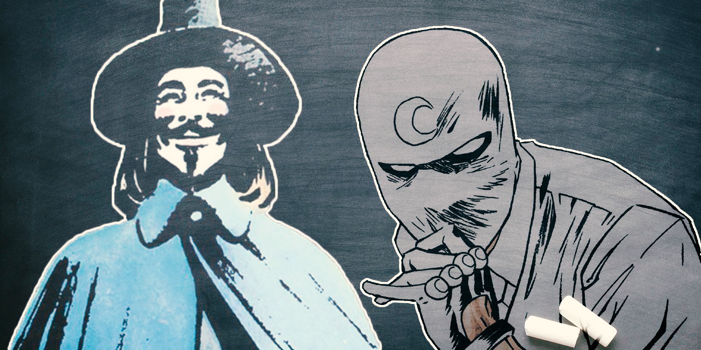 Using Comics for Teaching: Moon Knight, V for Vendetta and Unreliable Narrators