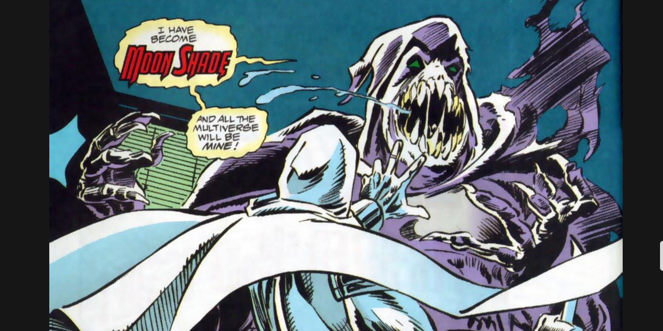 Moon Knight faces down Moon Shade in Marvel Comics