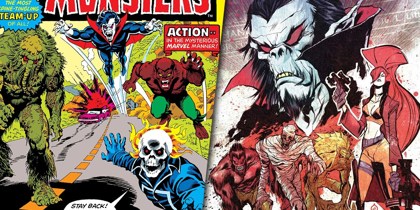 Morbius and the Legion of Monsters split image