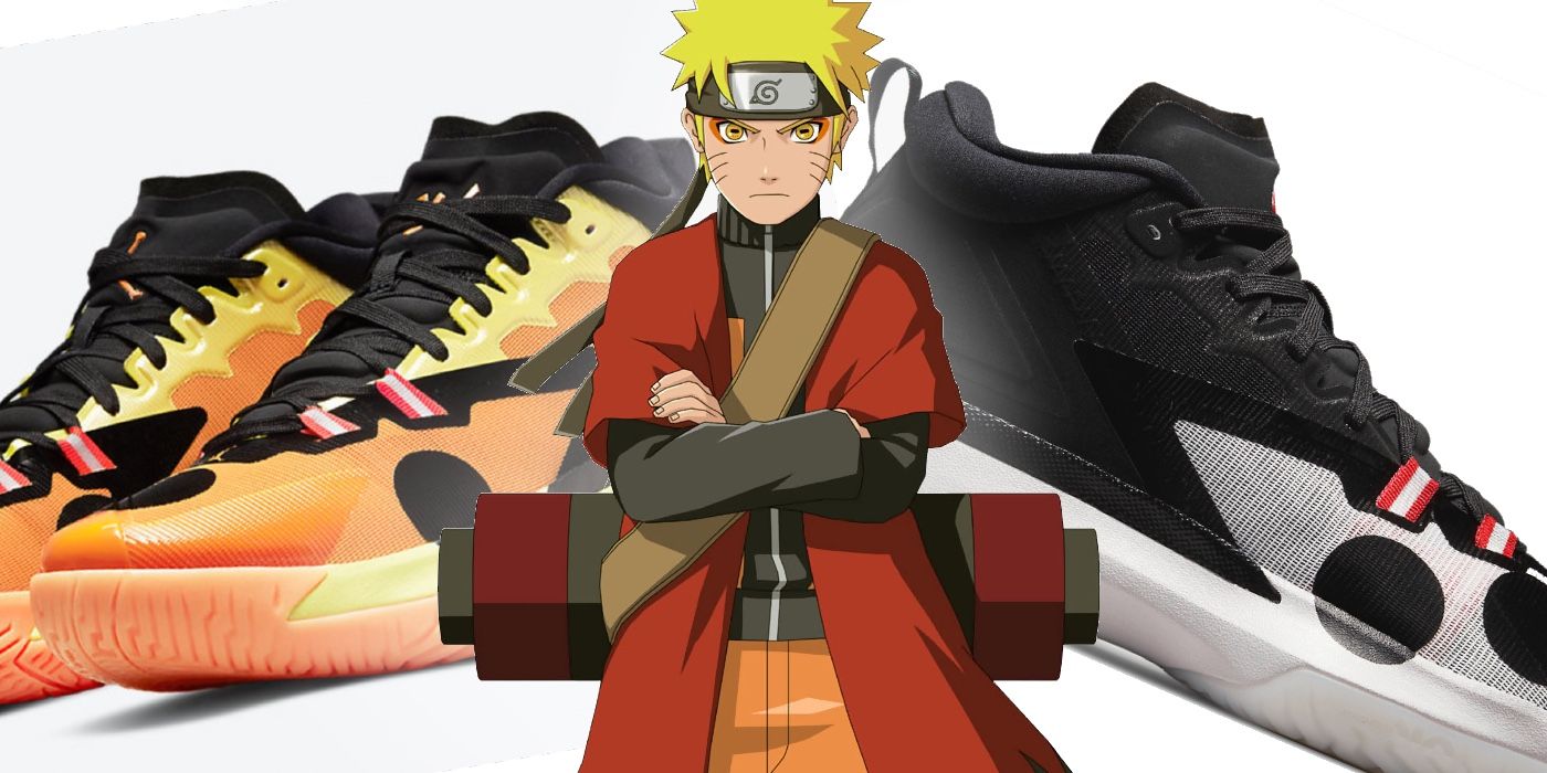 9 (Adults')) Akatsuki Sneakers Yellow Custom Naruto Anime Shoes on OnBuy