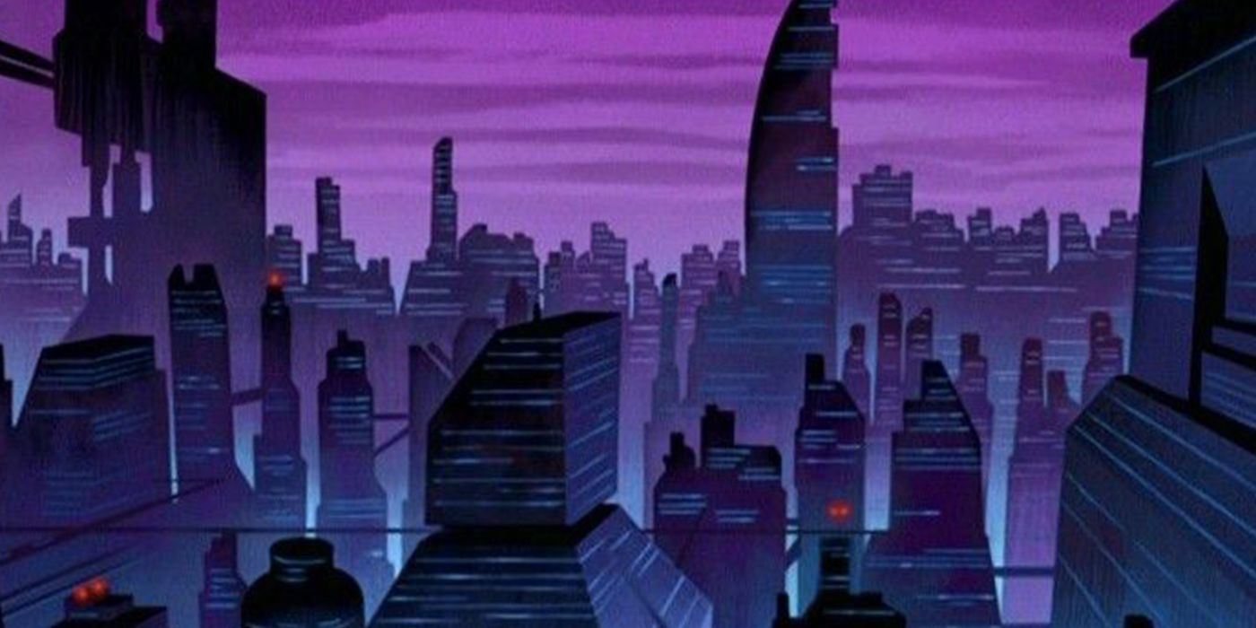 Batman Beyond's Gotham City