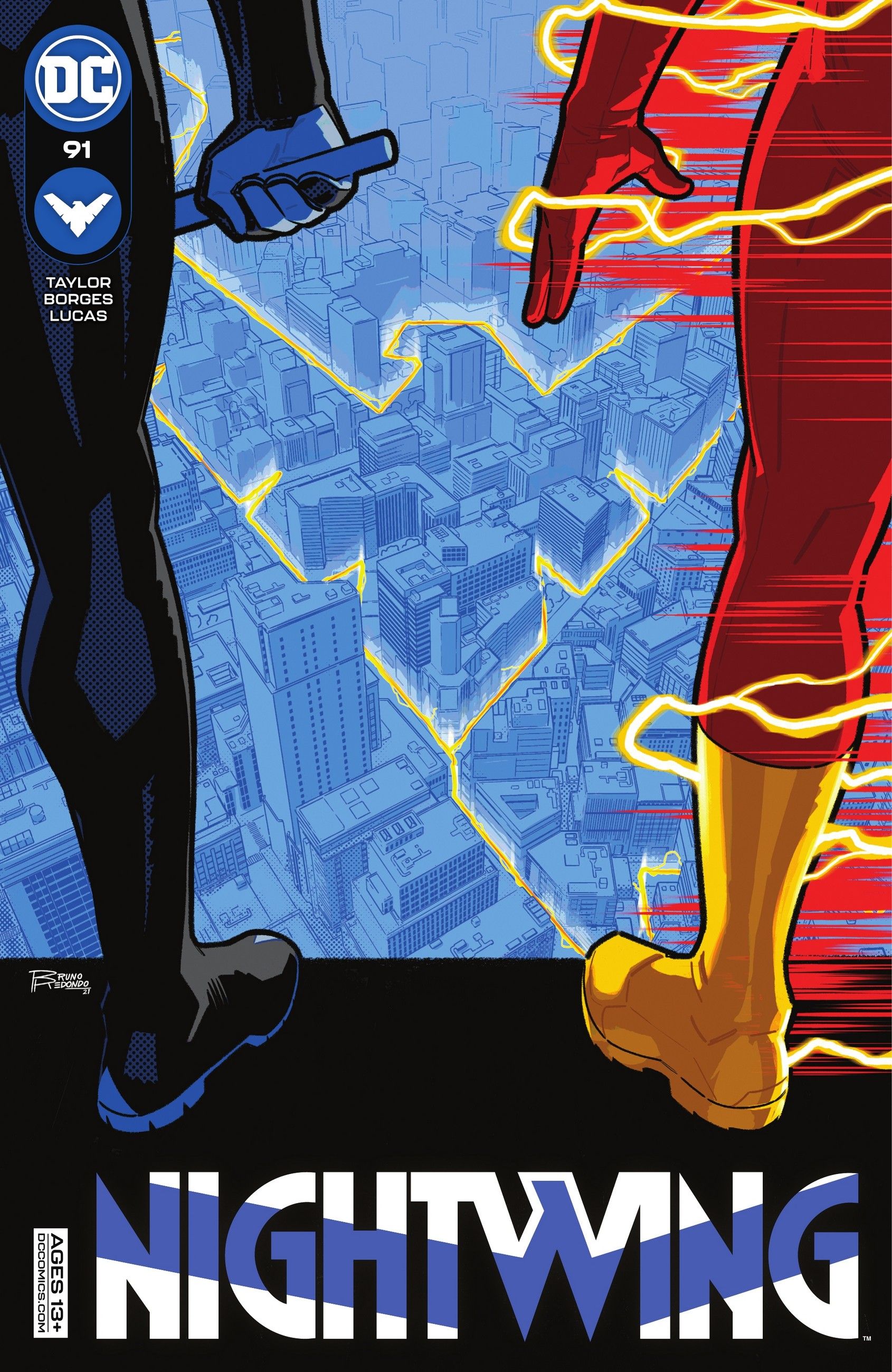 Cover of Nightwing #91 