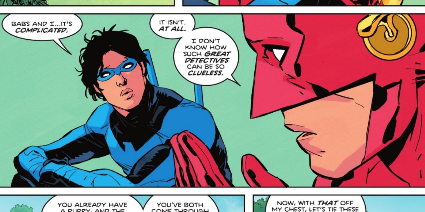 Is Nightwing & Oracle's Relationship As Solid As The Flash Thinks?