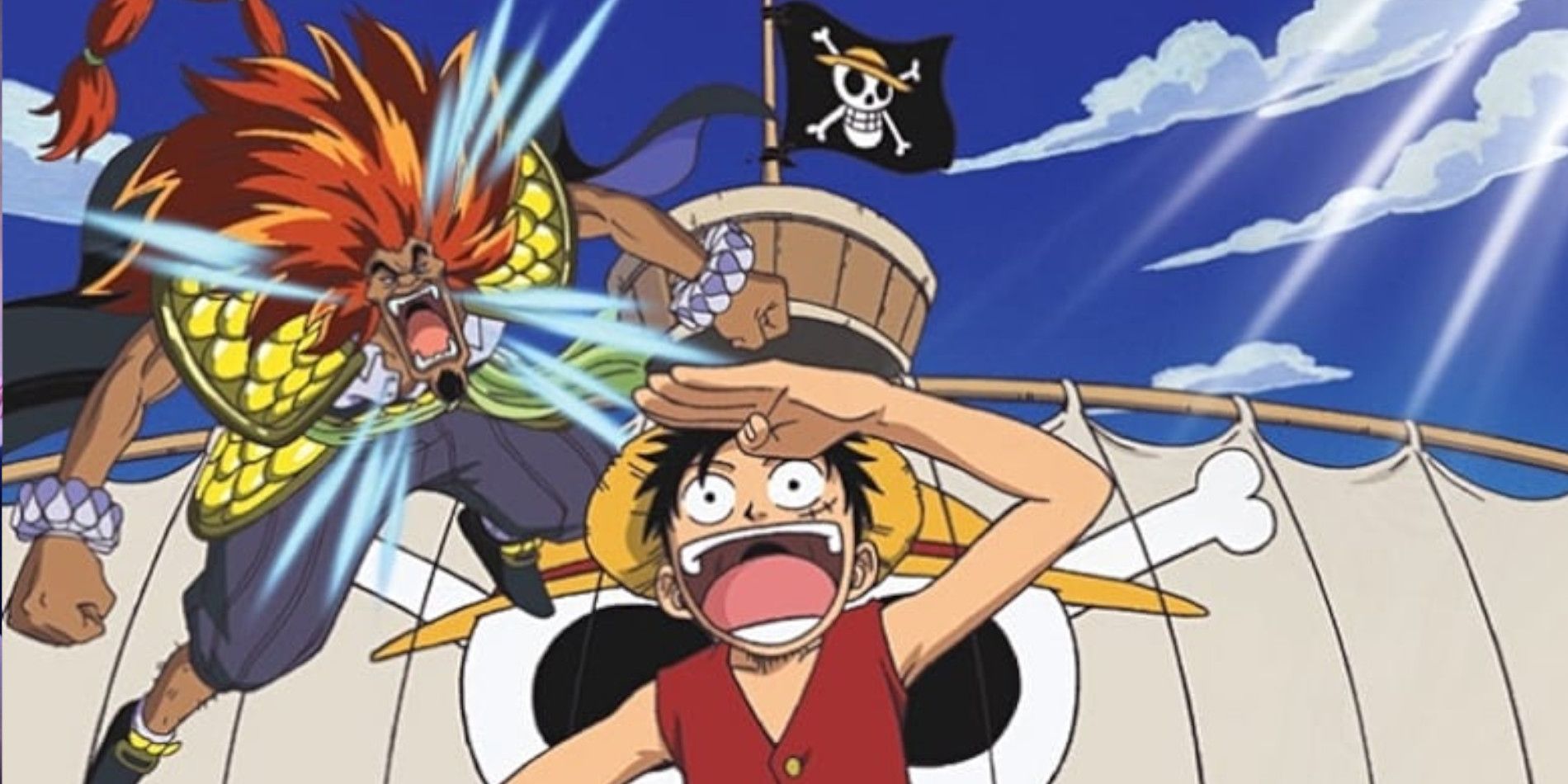 An image from One Piece The Movie.