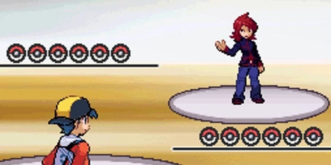 Challenging the rival, Silver, in Pokemon Gold & Silver