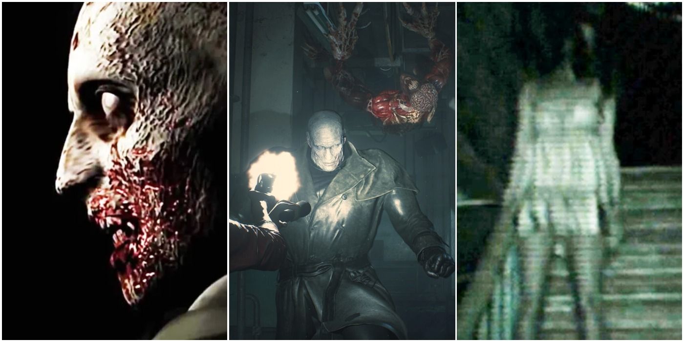 Games Resident Evil Games Scary First Zombie Mr X Beginning Hour Trio