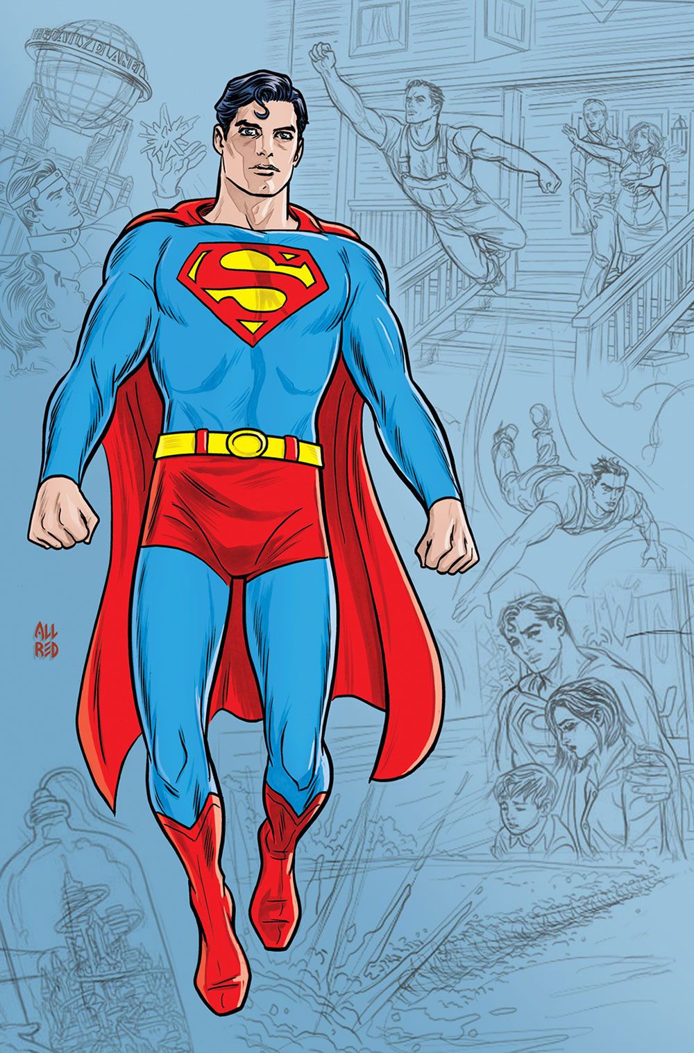 SUPERMAN-Space-Age-Sketch-Variant_1in50