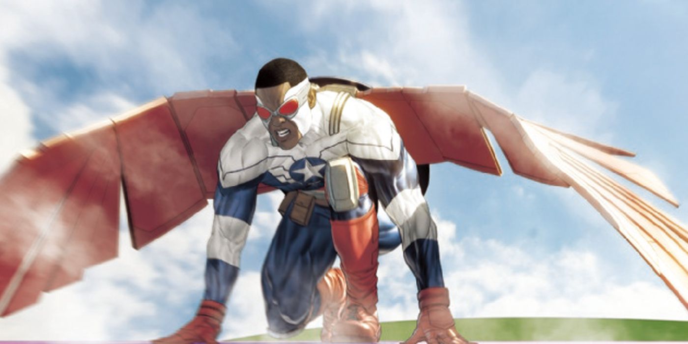 Sam Wilson stops a rocket