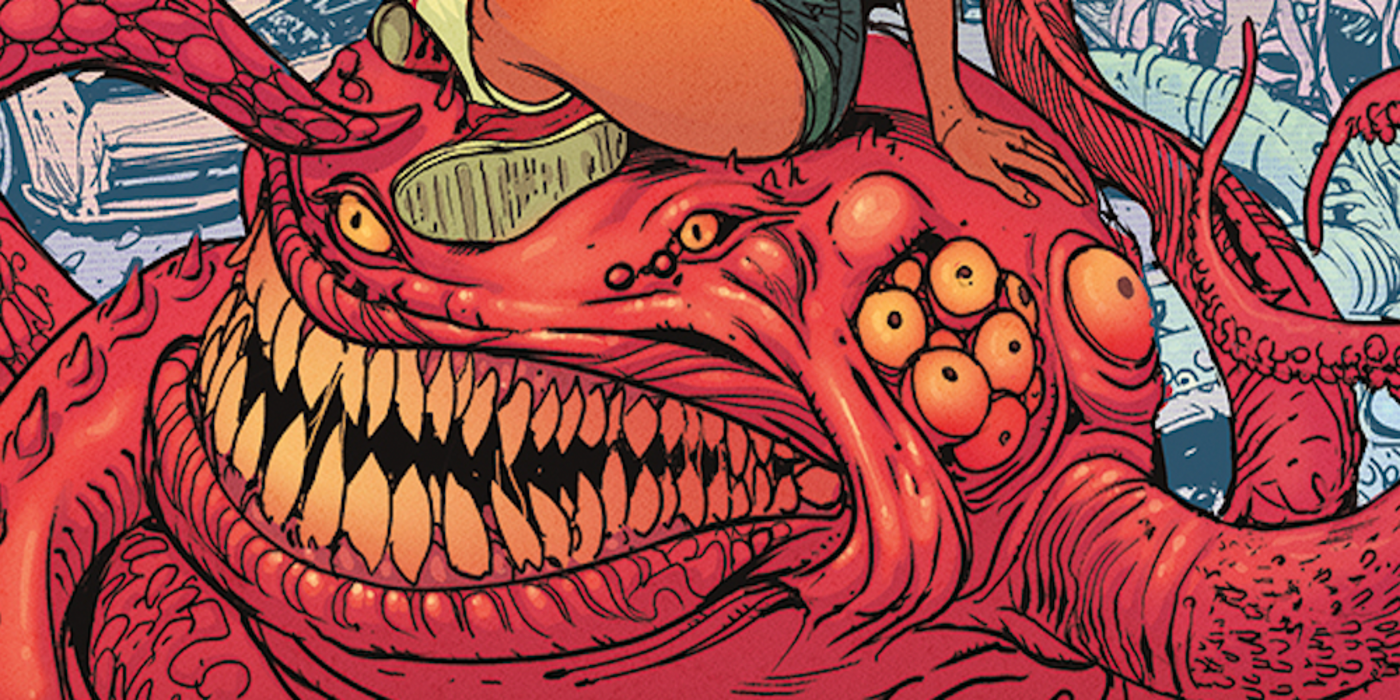 An image of a Lovecraftian monster from comics