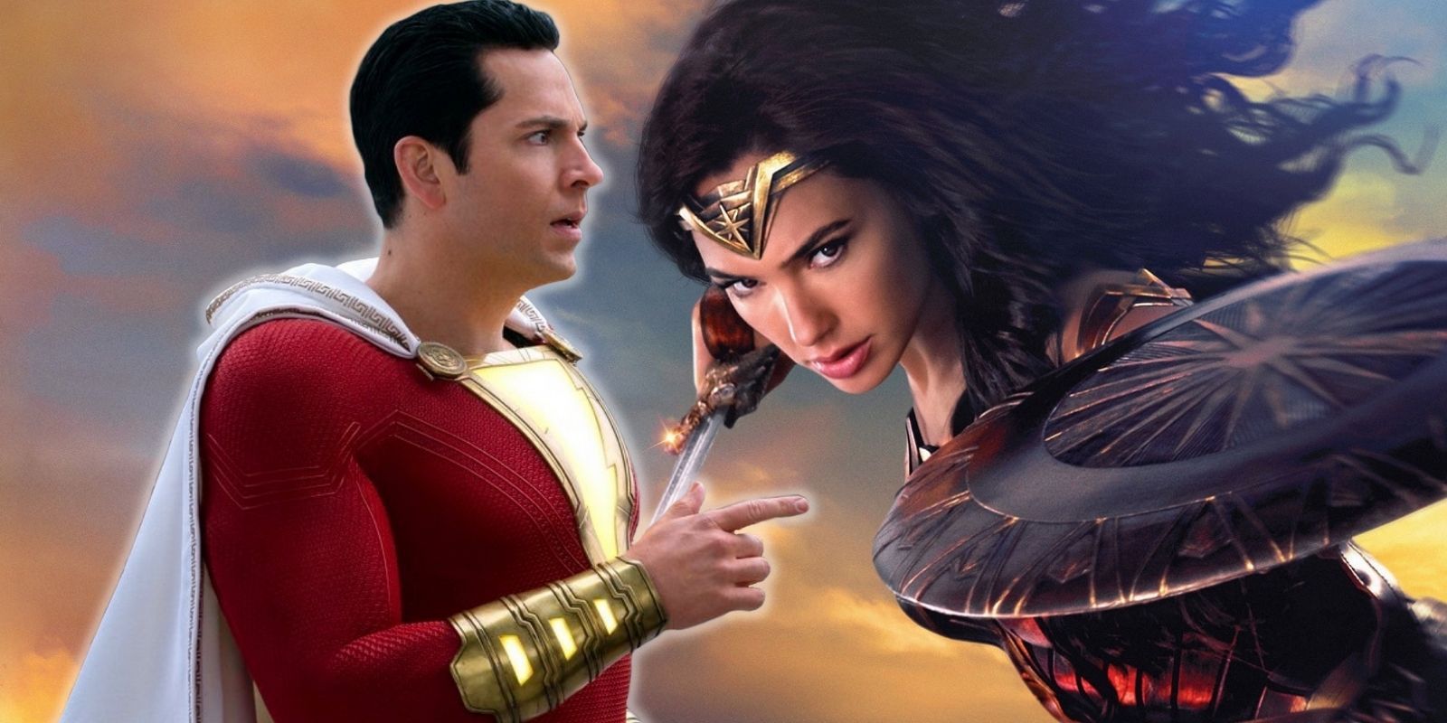 Shazam Updates on X: Gal Gadot as Wonder Woman behind the scenes