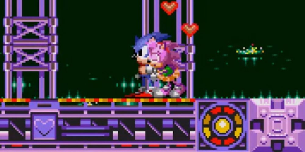 Games Sonic CD Amy Rose Love