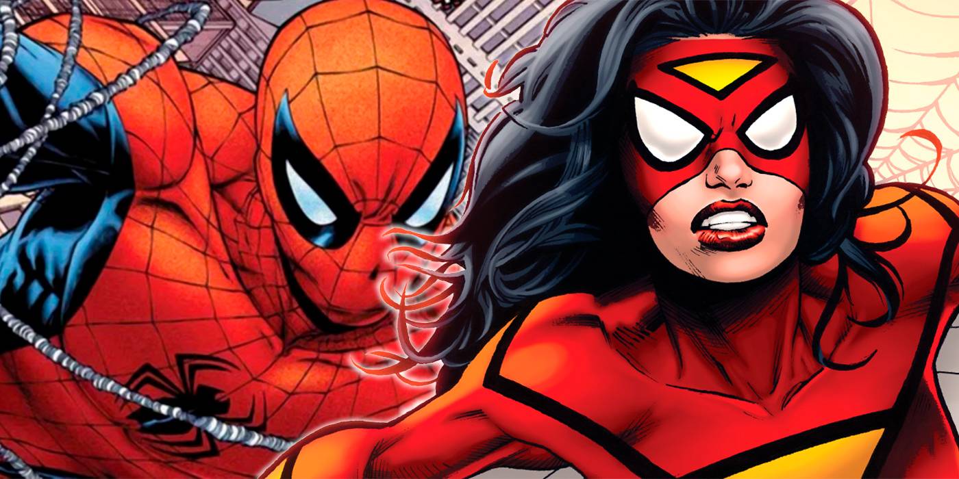 Spiderwoman and spiderman