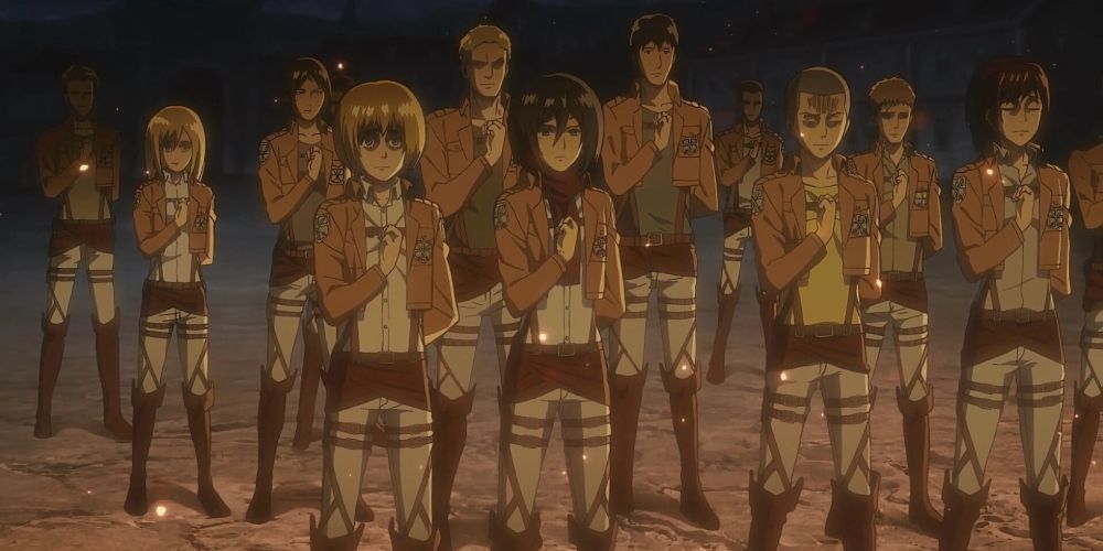 Survey Corps Members Attack On Titan
