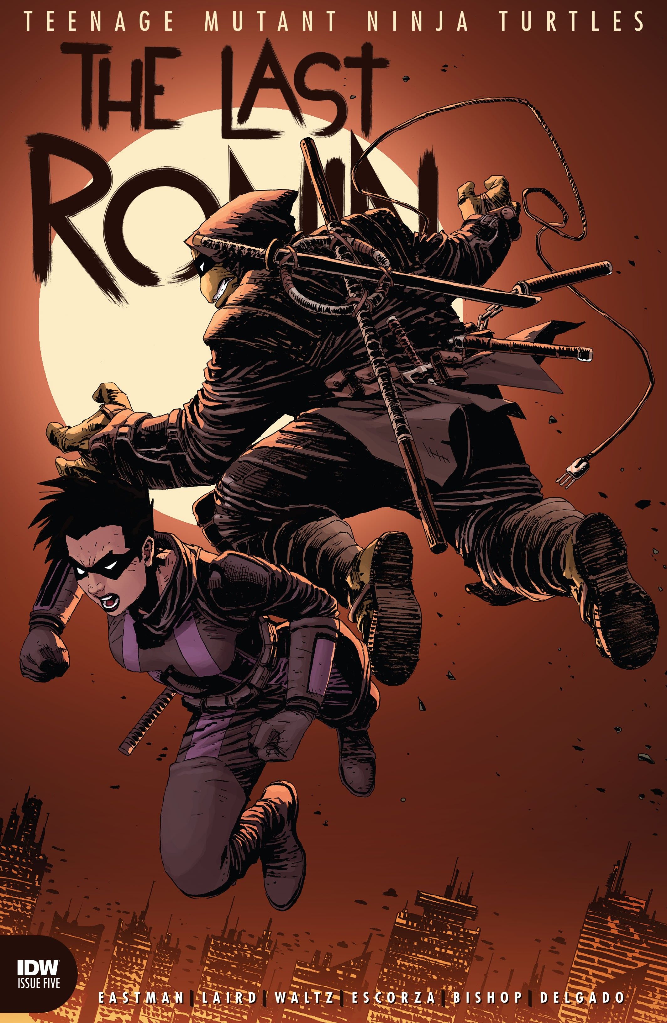 Cover of TMNT: The Last Ronin #5 