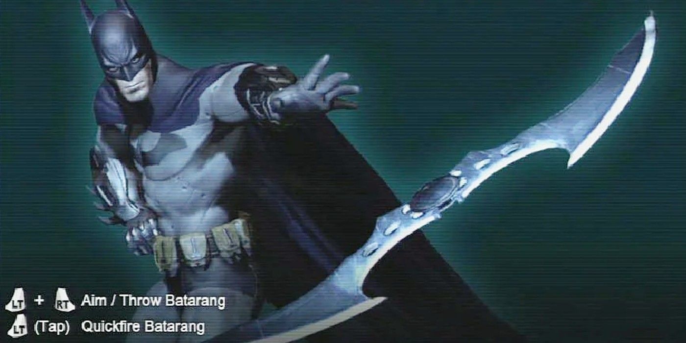 The Batarang Instructions As Seen In Batman Arkham City