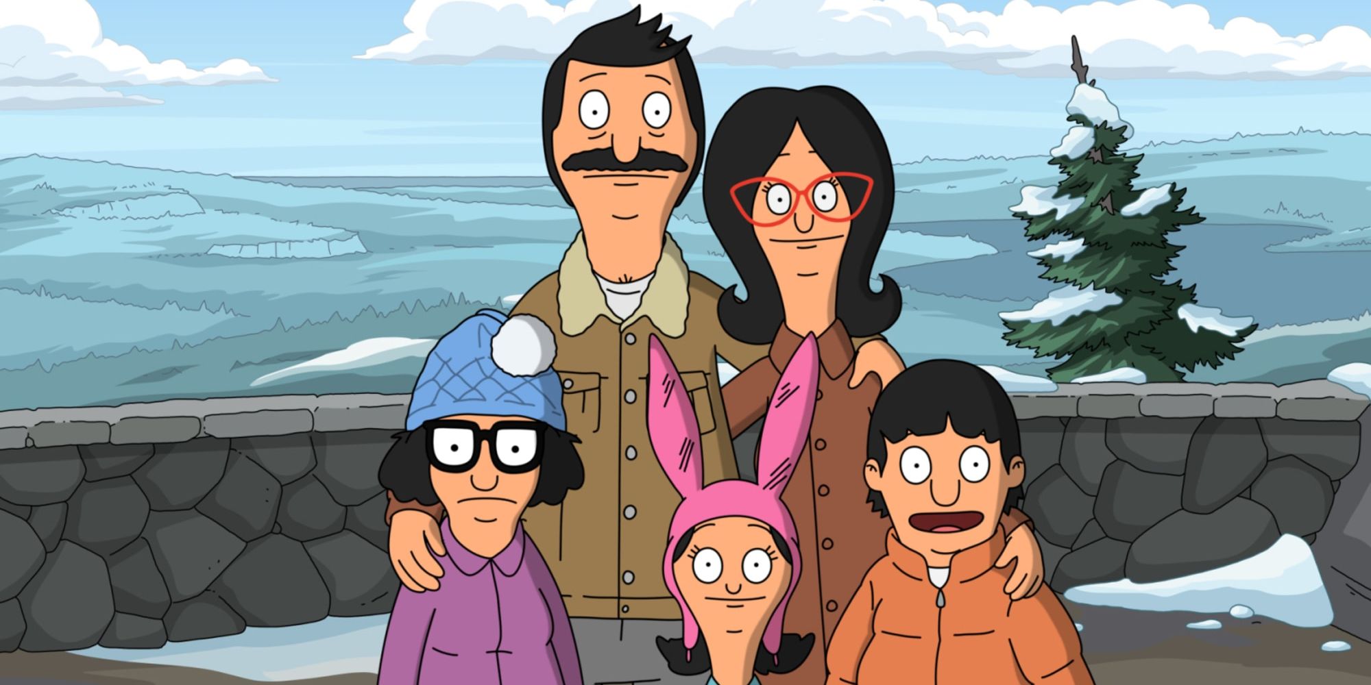 The Belcher Family from Bob's Burgers