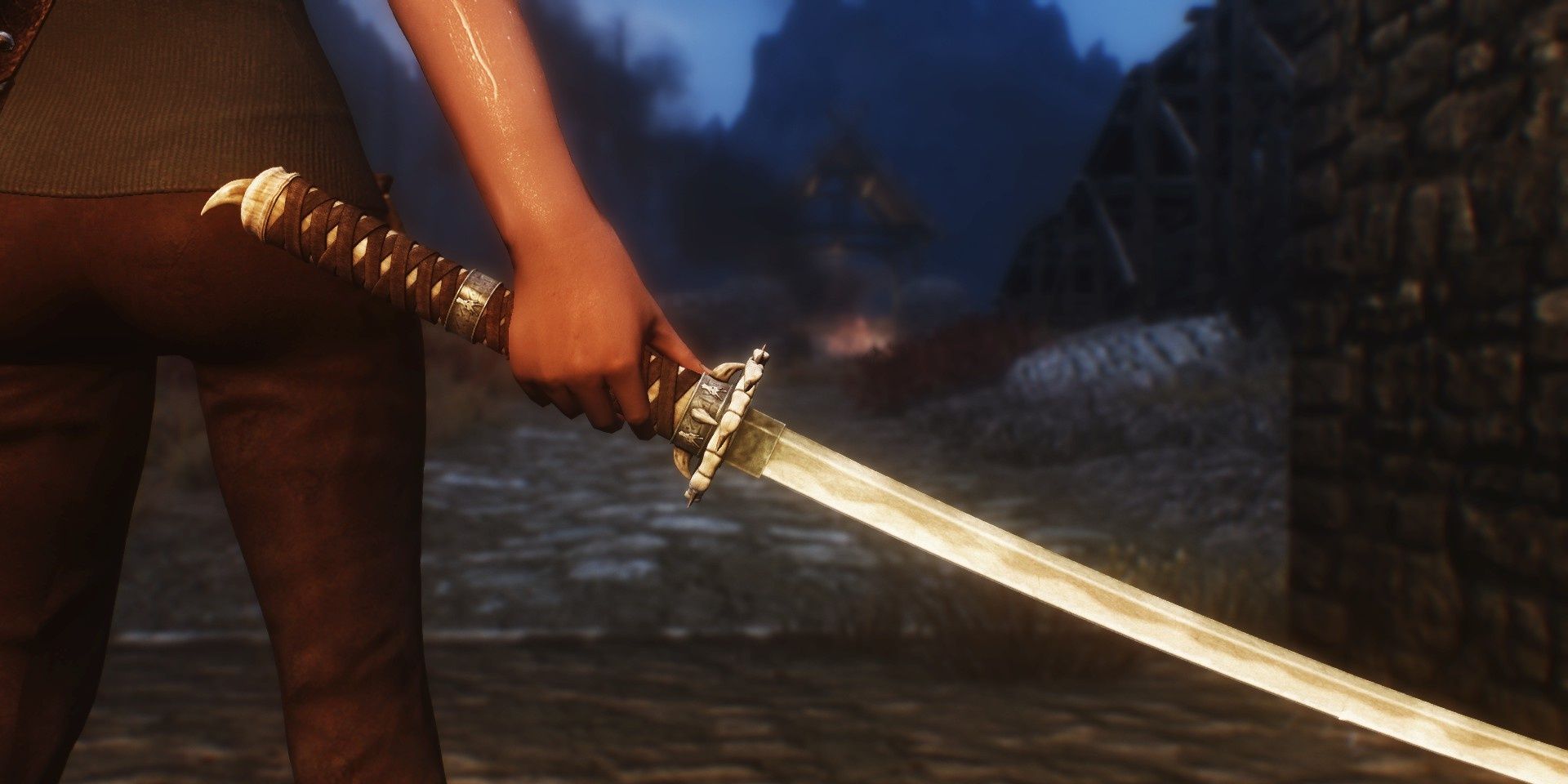 The Dragonbane Sword in Skyrim