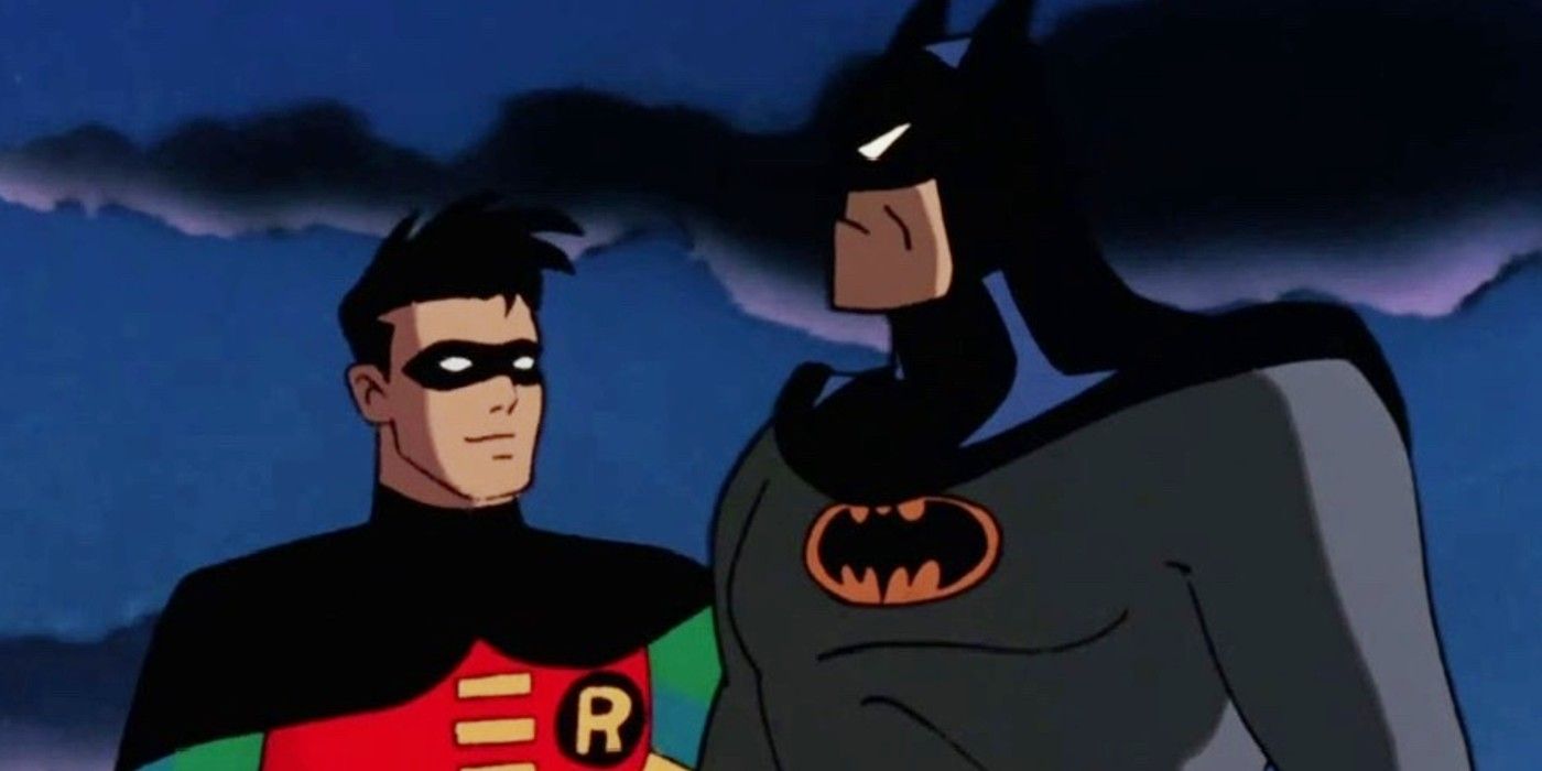 The Dynamic Duo Patrols Gotham In Batman The Animated Series