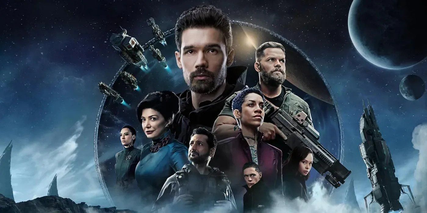 The cast of the expanse pose