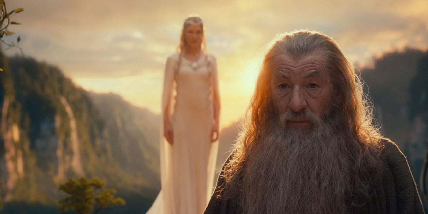 The Hobbit - Gandalf and Galadriel Unexpected Journey