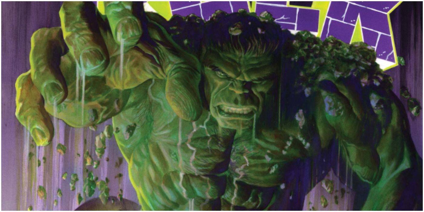 The Immortal Hulk Cover Art with the Hulk rising from the ground