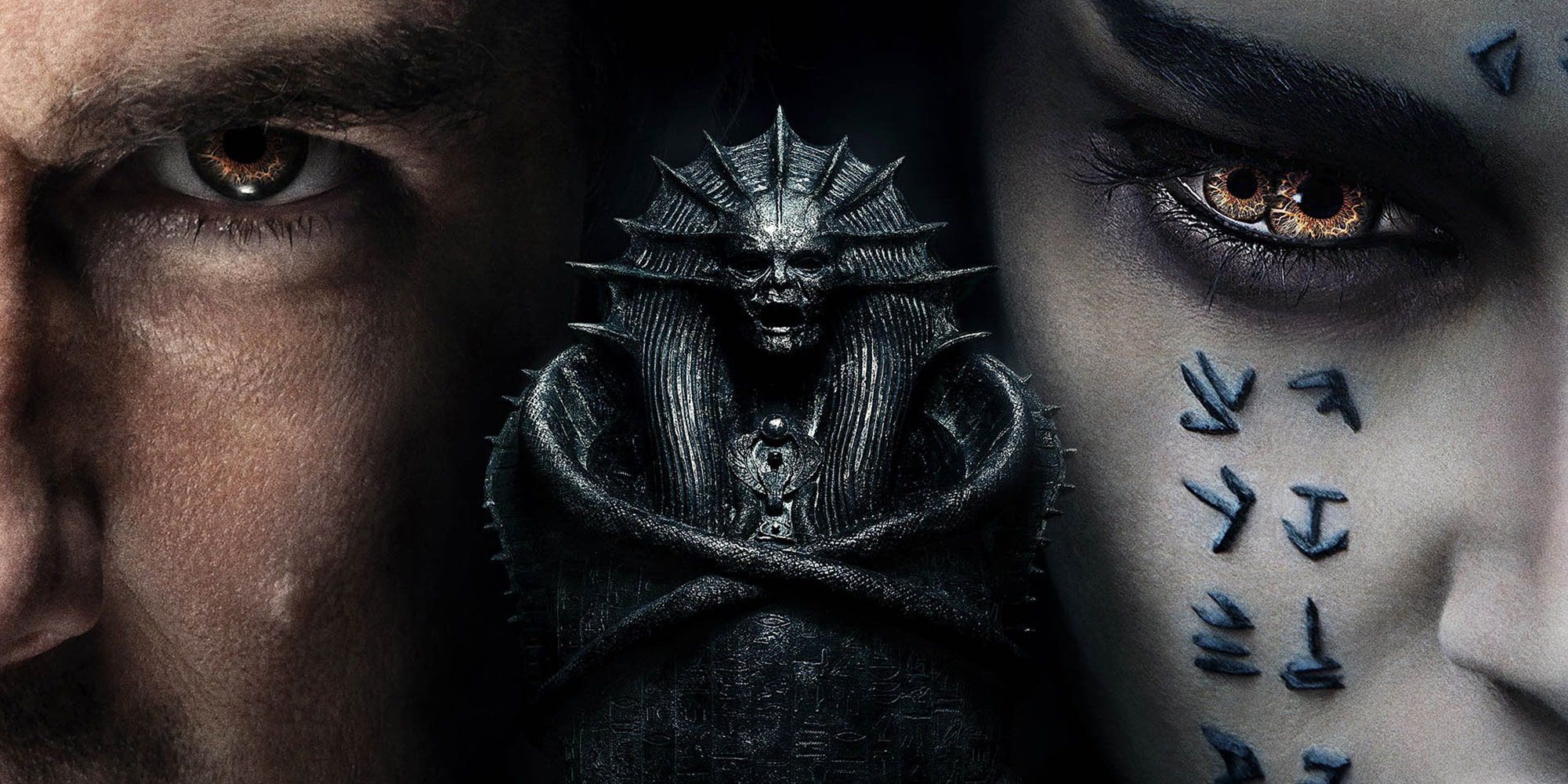 Tom Cruise in The Mummy 2017 movie banner