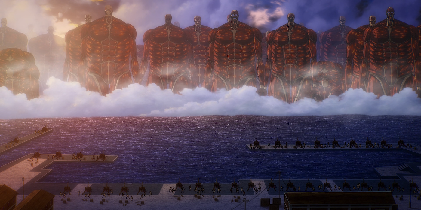 The Rumbling makes landfall in Attack on Titan