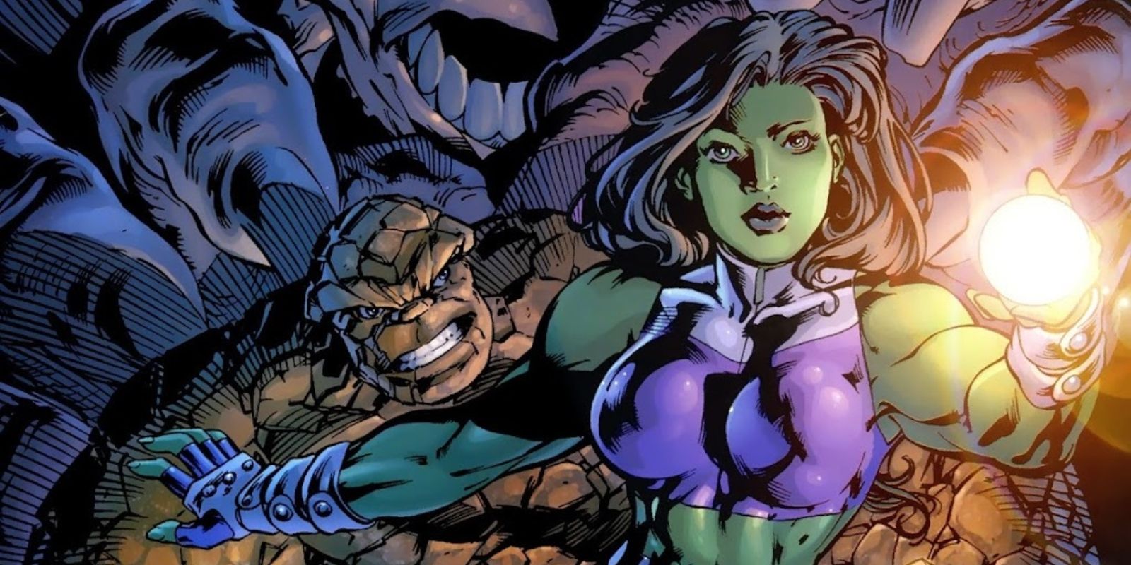 Thing She-Hulk Cover