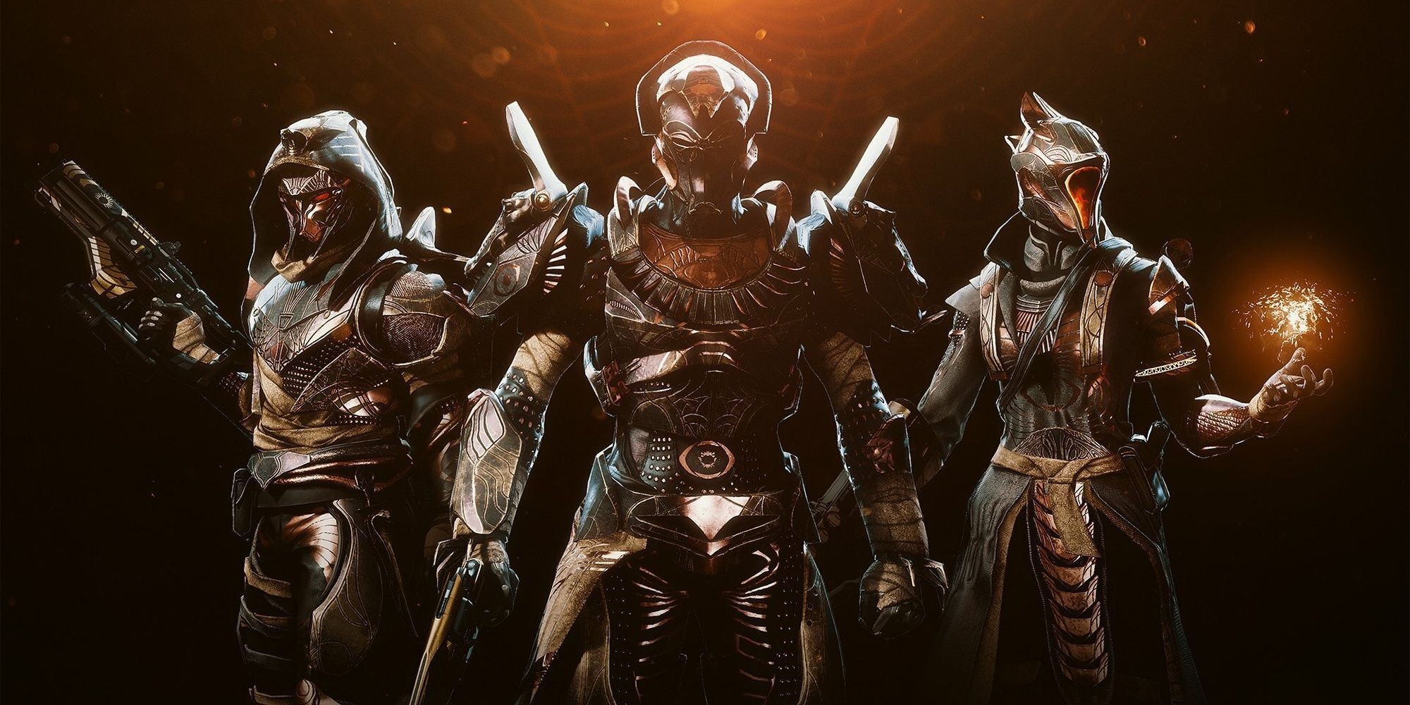 Destiny 2: Powerful Guardians wearing Trials of Osiris Armor