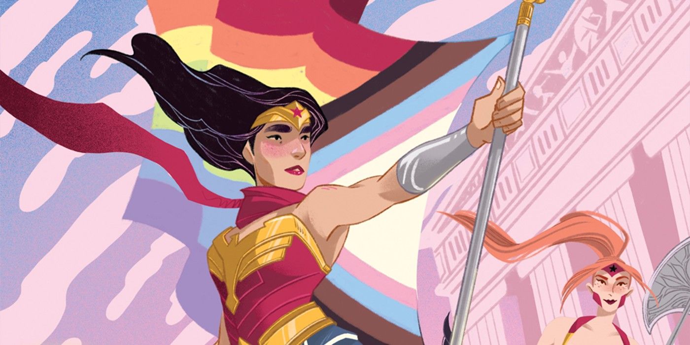 Wonder Woman 788 Pride variant