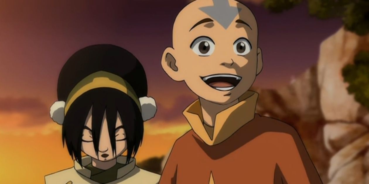 aang first earthbending