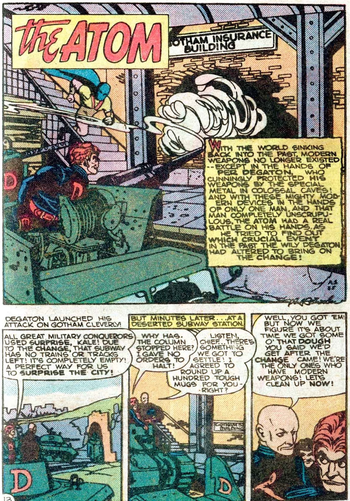 The Time-Traveling Degaton First Fought the Justice Society 75 Years Ago