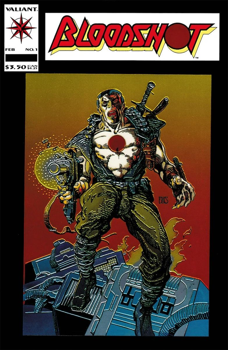 The cover of Bloodshot #1