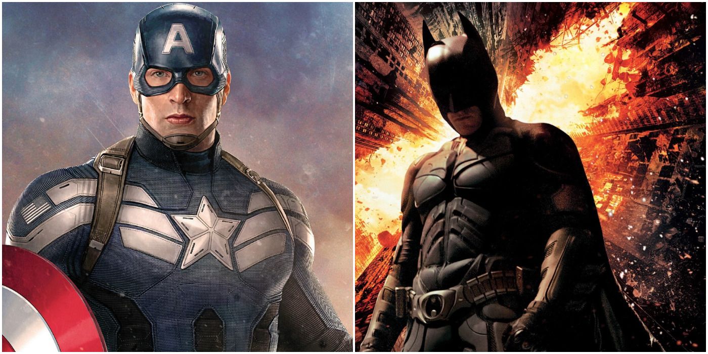5 Ways Batman is Like Captain America (& 5 They're Different)