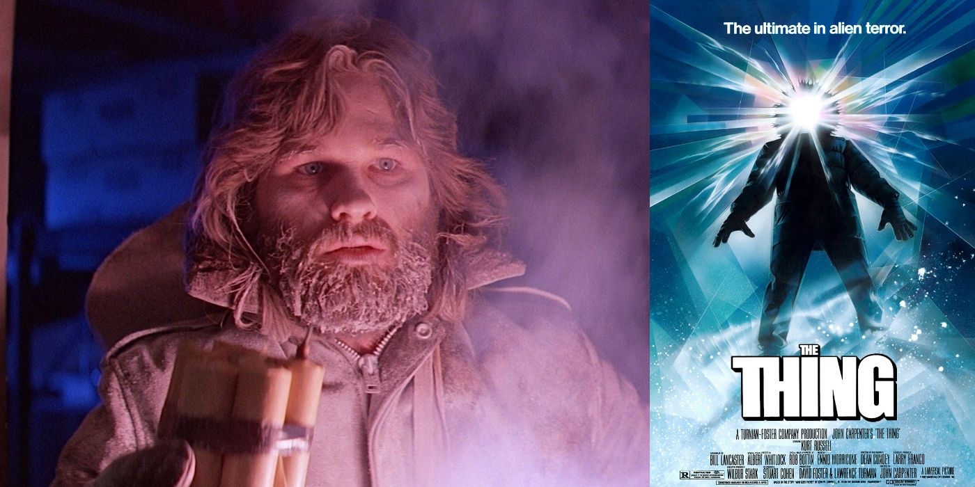 Kurt Russell as Macready in John Carpenter's movie The Thing