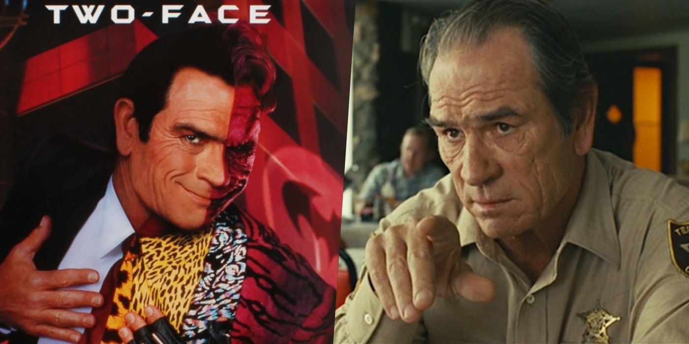 Tommy Lee Jones, Two Face, Batman Forever, No Country For Old Men
