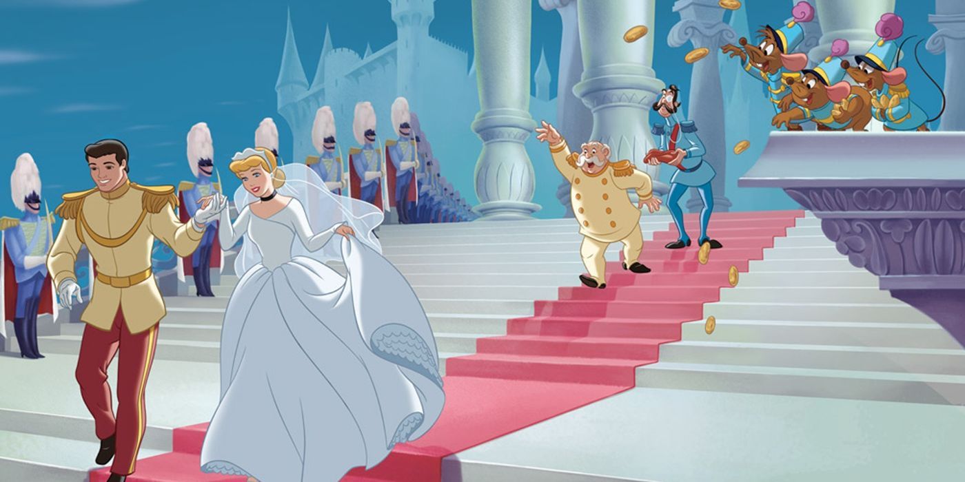 Cinderella And The Prince After Wedding