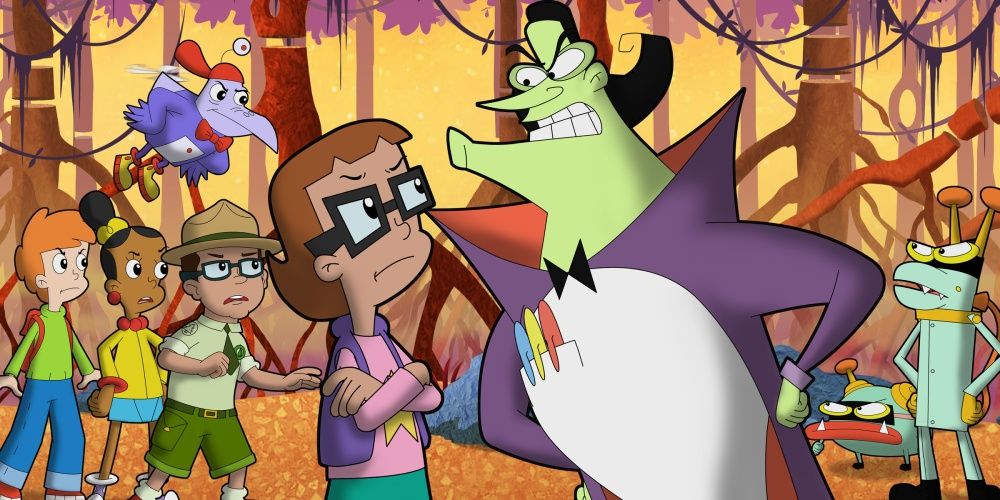 The ensemble cast of Cyberchase