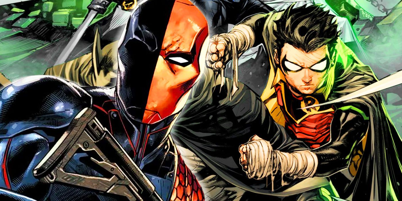 deathstroke and robin - DC Comics