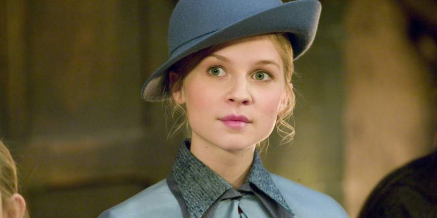 Fleur Delacour Before the Triwizard Tournament, in Harry Potter and the Goblet of Fire