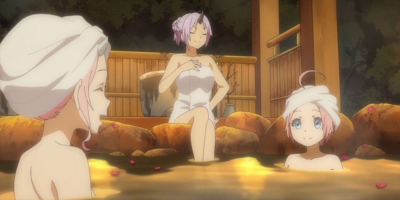 hot spring bath reincarnated as slime