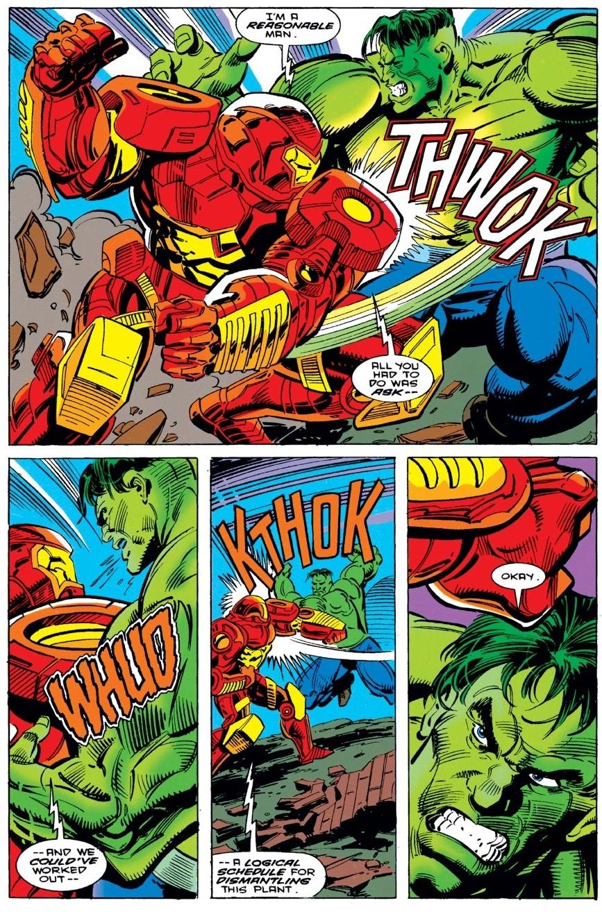 Why Iron Man Created Hulkbuster Armor In The Comics