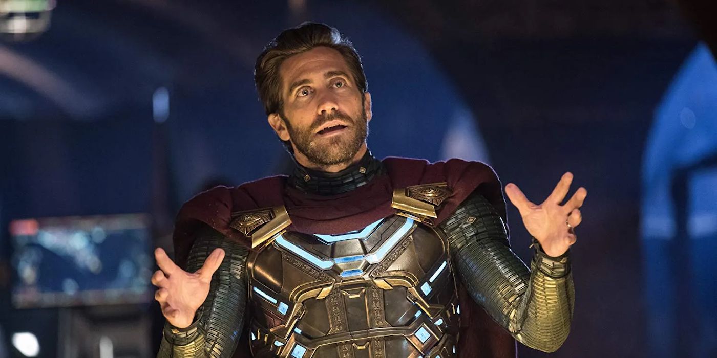 jake gyllenhaal as mysterio in spider-man far from home