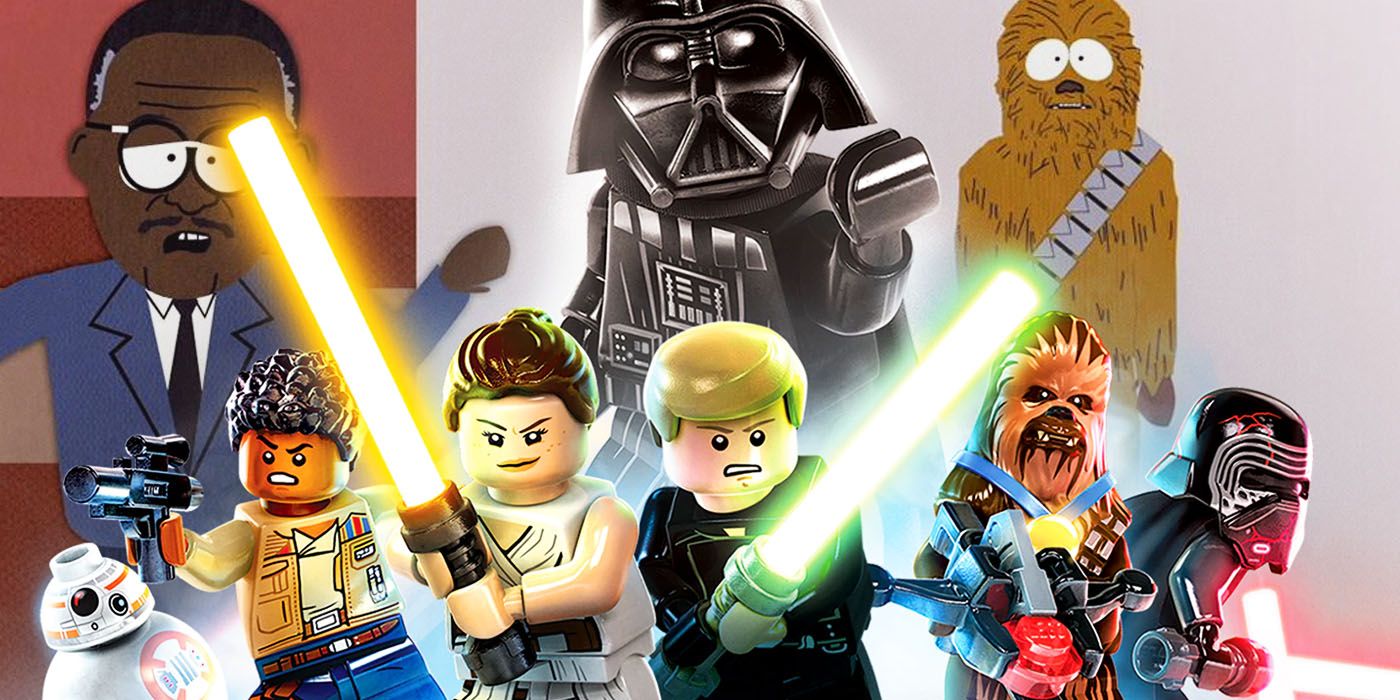 lego star wars and south park