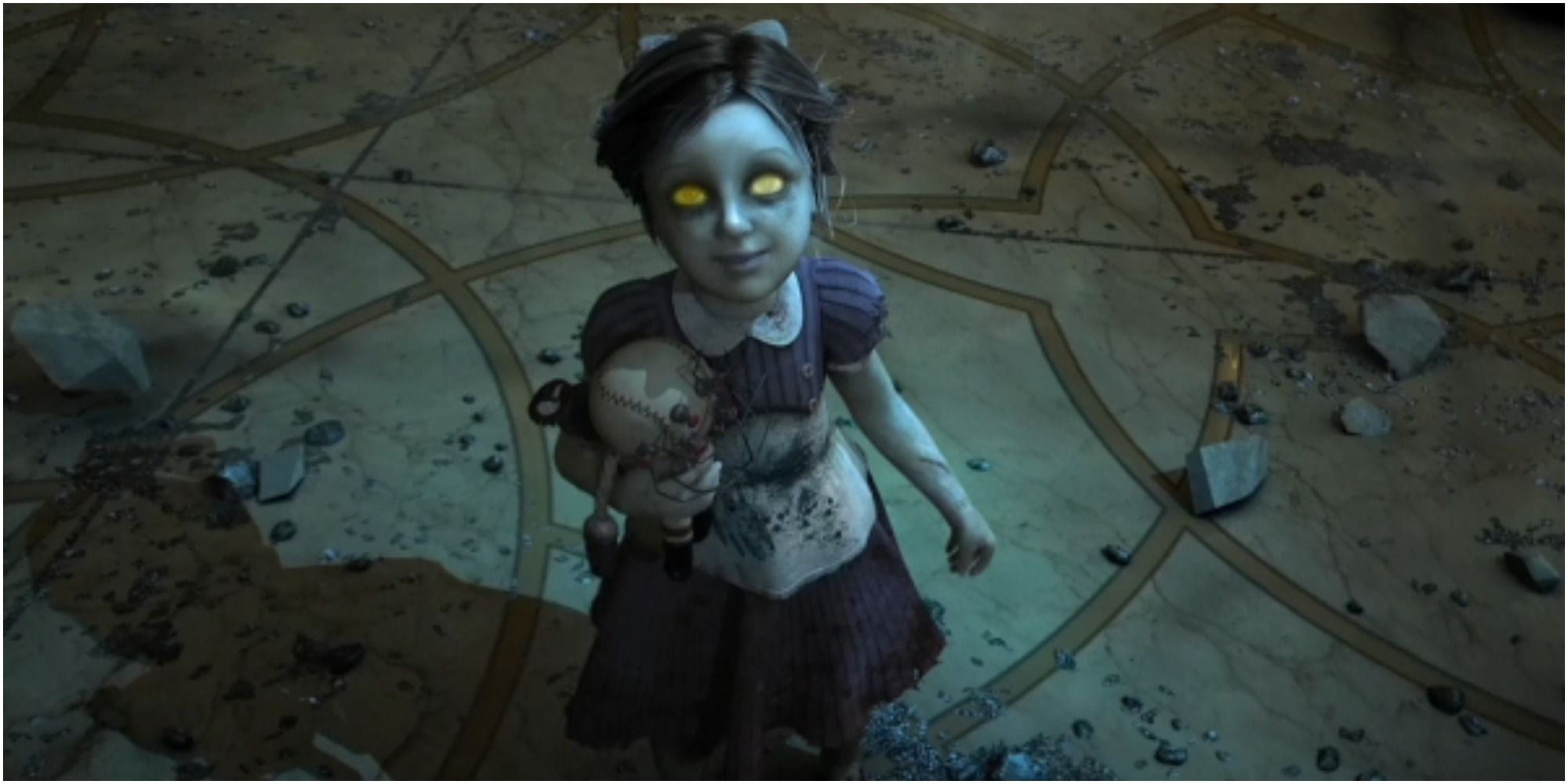 A Little Sister appears in BioShock.