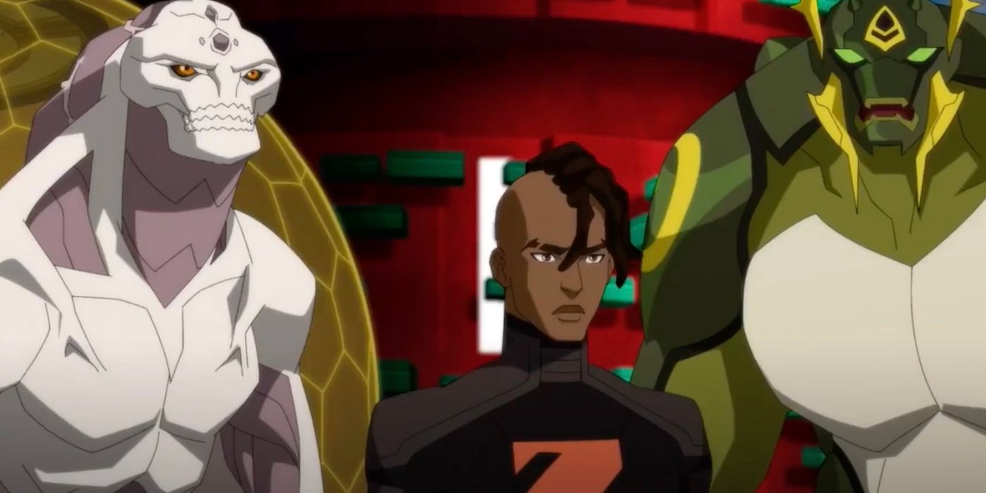Mantis got Lor-Zod the Phantom Zone projector in Young Justice: Phantoms