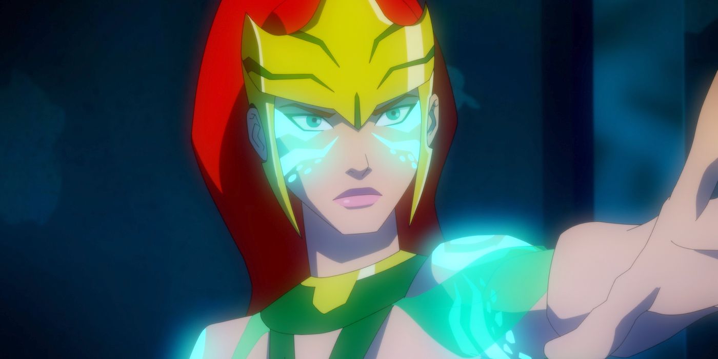 Mera takes over Atlantis in Young Justice.