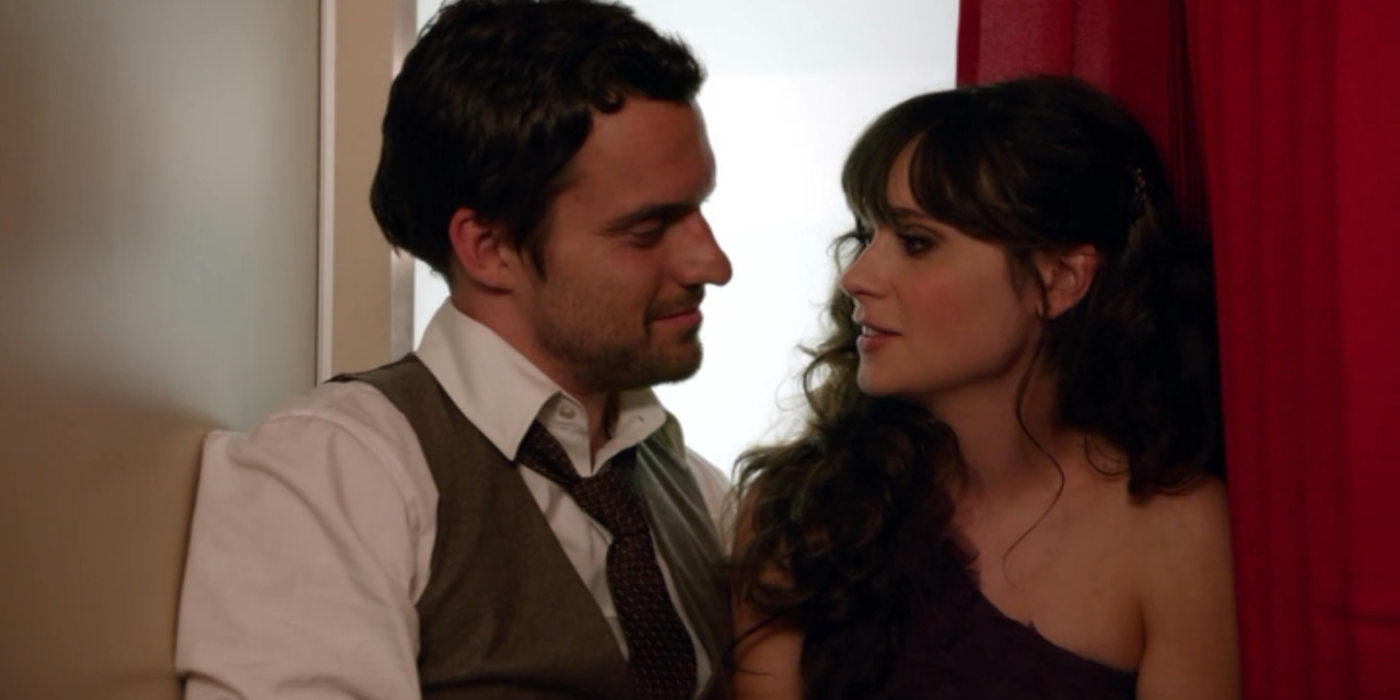 Nick and Jess very close in New Girl