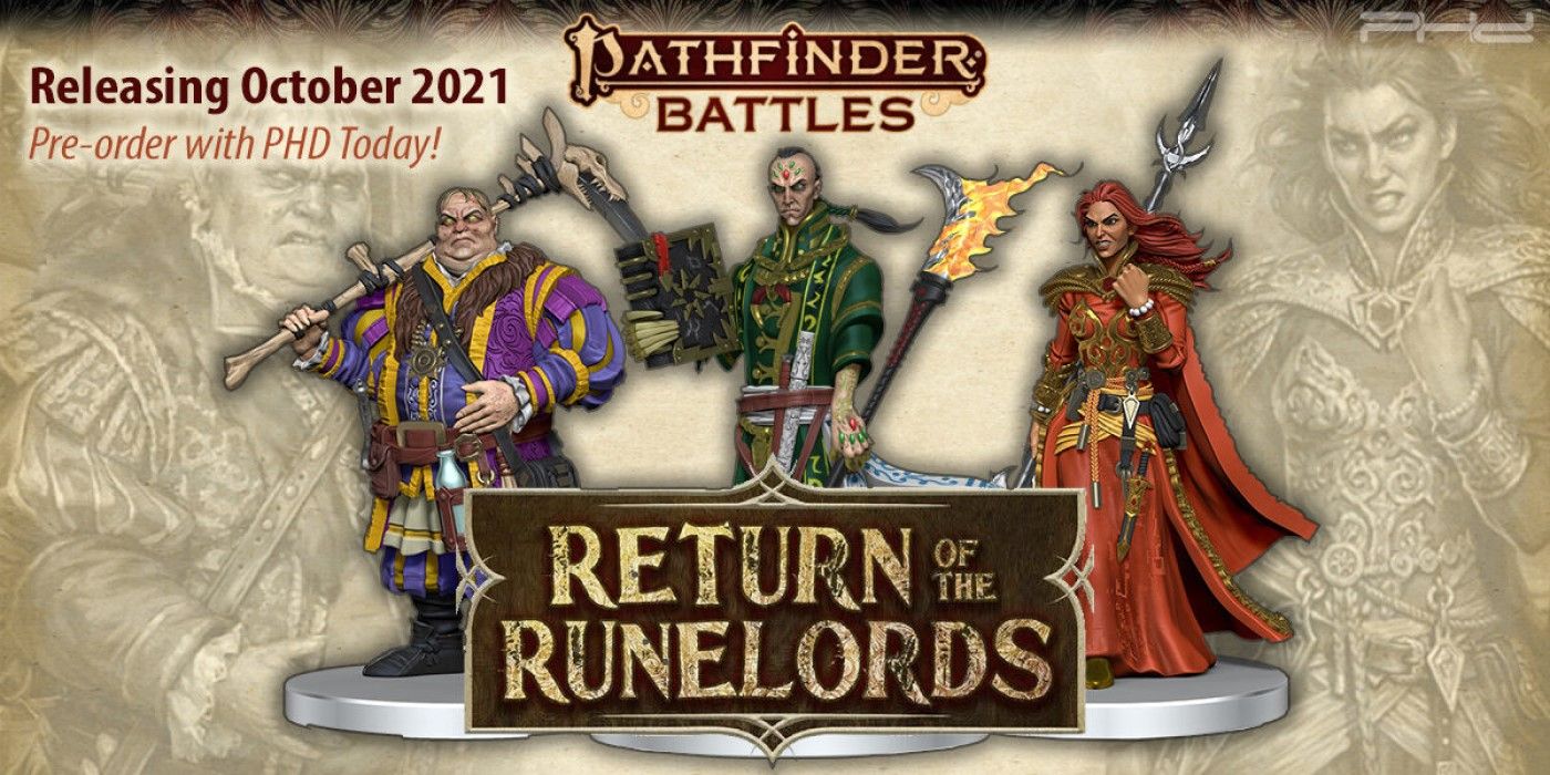 Return of the Runelords logo - Pathfinder Battles