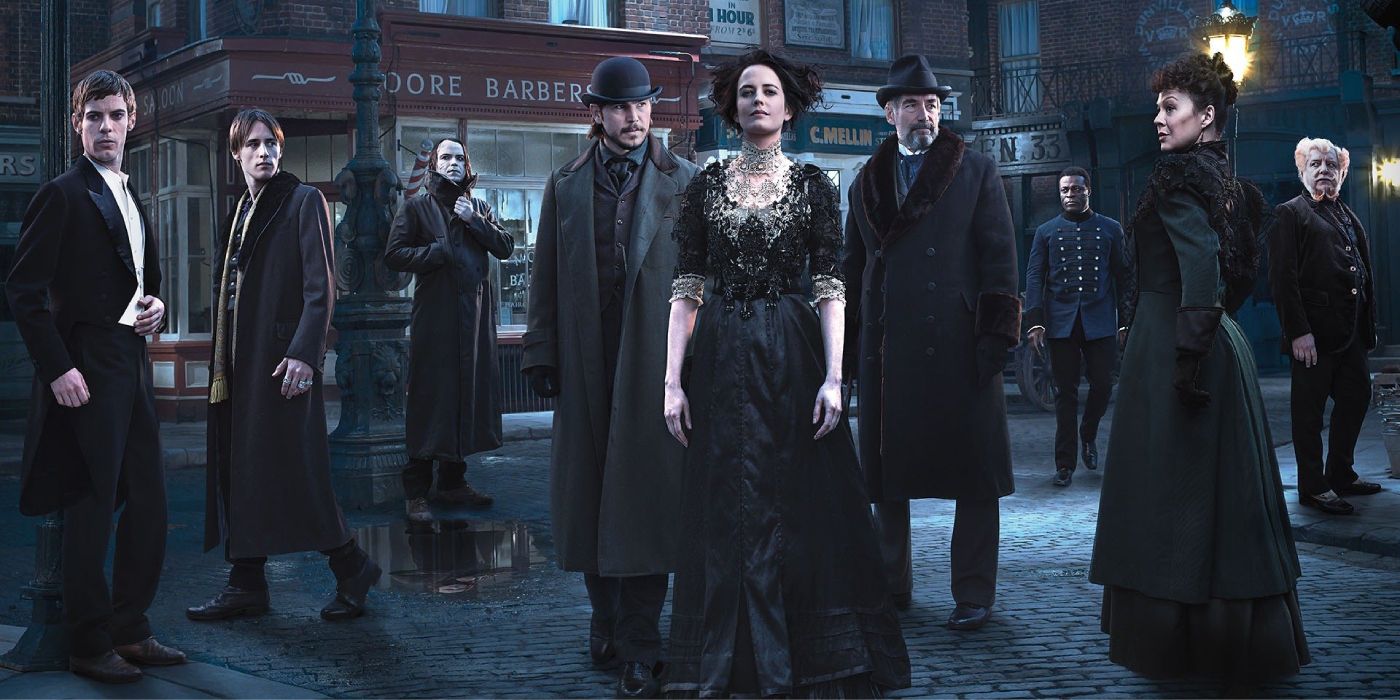 O elenco ampliado de Penny Dreadful fica em uma rua de Londres do século 19